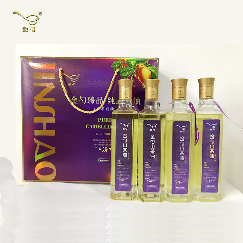 金勺山茶油 中國冠4瓶裝